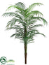 Silk Plants Direct Areca Palm Tree - Green - Pack of 2