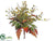 Leaf Bouquet - Green Brown - Pack of 2