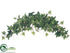 Silk Plants Direct Sage Ivy Swag - Green Two Tone - Pack of 6