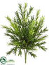 Silk Plants Direct Apios Bush - Green - Pack of 24