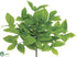 Silk Plants Direct Fat Aucuba Bush - Green Light - Pack of 6