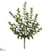 Silk Plants Direct Wintergreen Boxwood Bush - Green - Pack of 12
