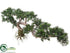 Silk Plants Direct Trailing Cedar Bonsai - Green - Pack of 2