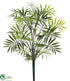 Silk Plants Direct Bamboo Leaf Bush - Green Two Tone - Pack of 12