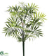 Silk Plants Direct Bamboo Leaf Bush - Green Two Tone - Pack of 12