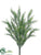 Grass Berry Bush - Green - Pack of 12