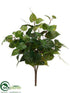 Silk Plants Direct Philodendron Bush - Green Dark - Pack of 12