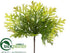 Silk Plants Direct Cedar Bush - Green Two Tone - Pack of 24