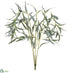 Silk Plants Direct Eucalyptus Leaf Bush - Green Gray - Pack of 12