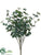 Eucalyptus Bush - Green - Pack of 12