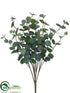 Silk Plants Direct Eucalyptus Bush - Green - Pack of 12