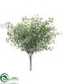 Silk Plants Direct Eucalyptus Bush - Green Gray - Pack of 12