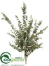 Silk Plants Direct Eucalyptus Bush - Green Gray - Pack of 1