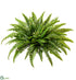 Silk Plants Direct Boston Fern Bush - Green - Pack of 4