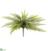 Silk Plants Direct Sword Fern Bush - Green - Pack of 6