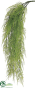 Silk Plants Direct Asparagus Fern Hanging Bush - Green Light - Pack of 12