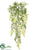 Leather Fern Hanging Bush - Green - Pack of 12