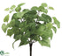 Silk Plants Direct Potato Leaf Bush - Green Light - Pack of 12