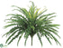 Silk Plants Direct Forest Fern Bush - Green - Pack of 6