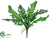 Ruffle Fern Bush - Green - Pack of 24