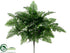 Silk Plants Direct Fern Bush - Green - Pack of 24