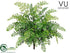 Silk Plants Direct Outdoor Maidenhair Fern Bush - Green - Pack of 12