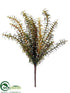 Silk Plants Direct Asparagus Fern Bush - Olive Green - Pack of 12