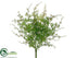Silk Plants Direct Fern Bush - Green - Pack of 24