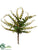 Button Fern Bush - Green - Pack of 24