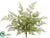 Leather Fern Bush - Green - Pack of 6