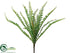 Silk Plants Direct Sword Fern Bush - Green - Pack of 24