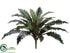 Silk Plants Direct Fern Bush - Green - Pack of 6