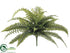 Silk Plants Direct Dragon Fern Bush - Green - Pack of 6