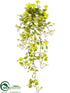 Silk Plants Direct Geranium Hanging Bush - Yellow - Pack of 12
