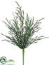 Silk Plants Direct Grass Bush - Green - Pack of 24