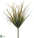 Silk Plants Direct Onion Grass Bush - Green Brown - Pack of 12