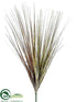 Silk Plants Direct Onion Grass Bush - Green Rust - Pack of 12