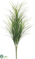 Silk Plants Direct Grass Bush - Green - Pack of 12