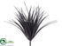 Silk Plants Direct Vanilla Grass Bush - Black - Pack of 24