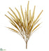 Silk Plants Direct Plastic Rattail Grass Bush - Beige Green - Pack of 12