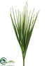 Silk Plants Direct Grass Bush - Green - Pack of 6
