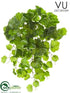 Silk Plants Direct Outdoor Geranium Leaf Bush - Variegated - Pack of 6