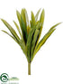 Silk Plants Direct Lily Tuft Grass Bush - Green - Pack of 24