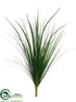 Silk Plants Direct Grass Bush - Green Two Tone - Pack of 12