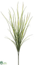 Silk Plants Direct Tall Willow Grass Bush - Green - Pack of 12