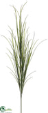 Silk Plants Direct Tall Willow Grass Bush - Green - Pack of 12