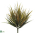Silk Plants Direct Vanilla Grass Bush - Green Mustard - Pack of 24