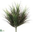 Silk Plants Direct Vanilla Grass Bush - Green Two Tone - Pack of 24