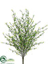 Silk Plants Direct Grass Berry Bush - Green - Pack of 12