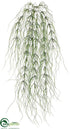 Silk Plants Direct Weeping Willow Hanging Bush - Green - Pack of 24